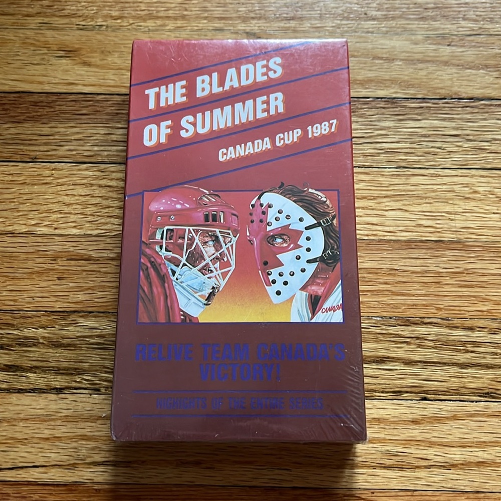 The Blades Of Summer Canada Cup 1987 / VHS / New Sealed